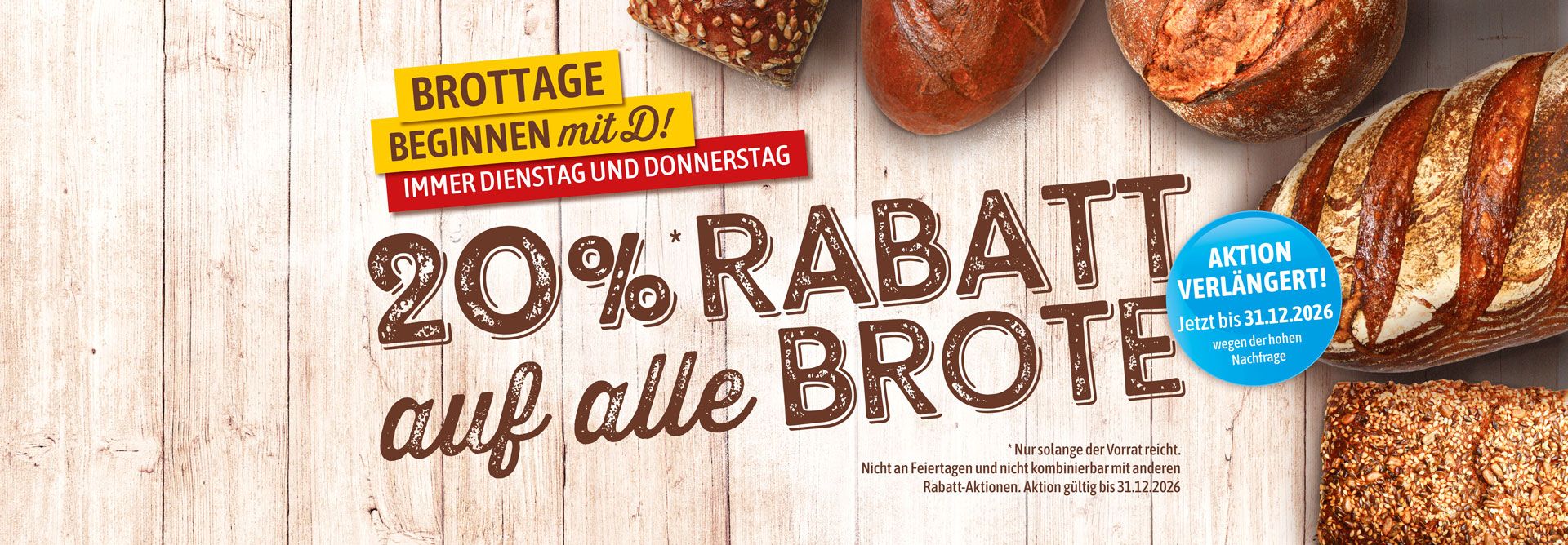 Aktion Brottage Verlaengerung 2026/2